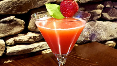 Strawberry Basil Martini